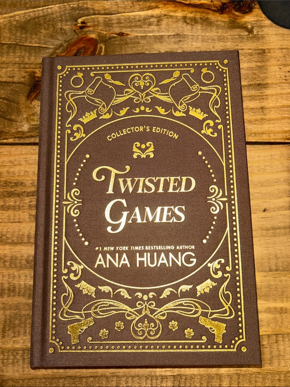 Twisted Games Collector's Edition - Brown/Gold Hardcover Book